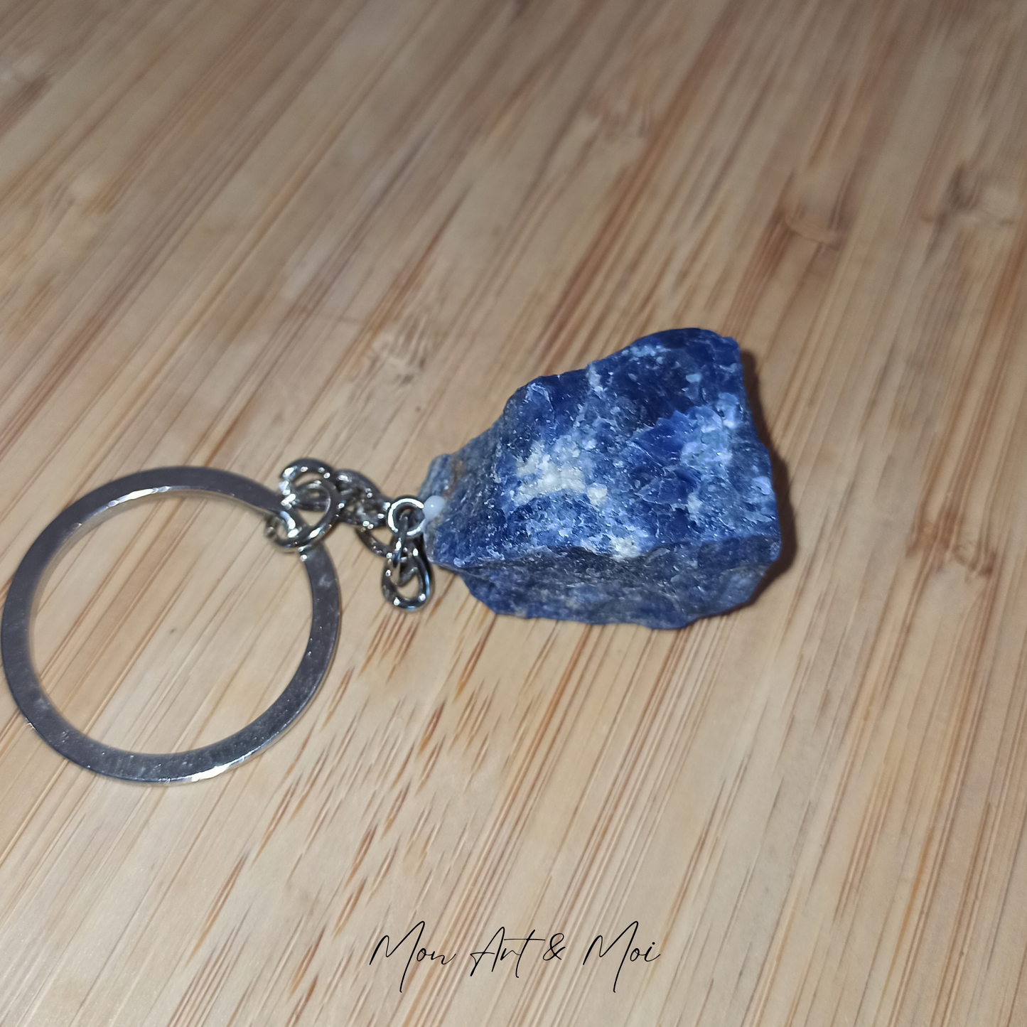 Porte clés Sodalite brute
