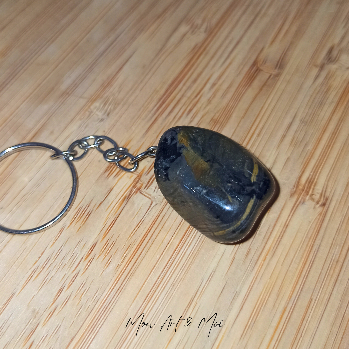 Porte clés Onyx roulé