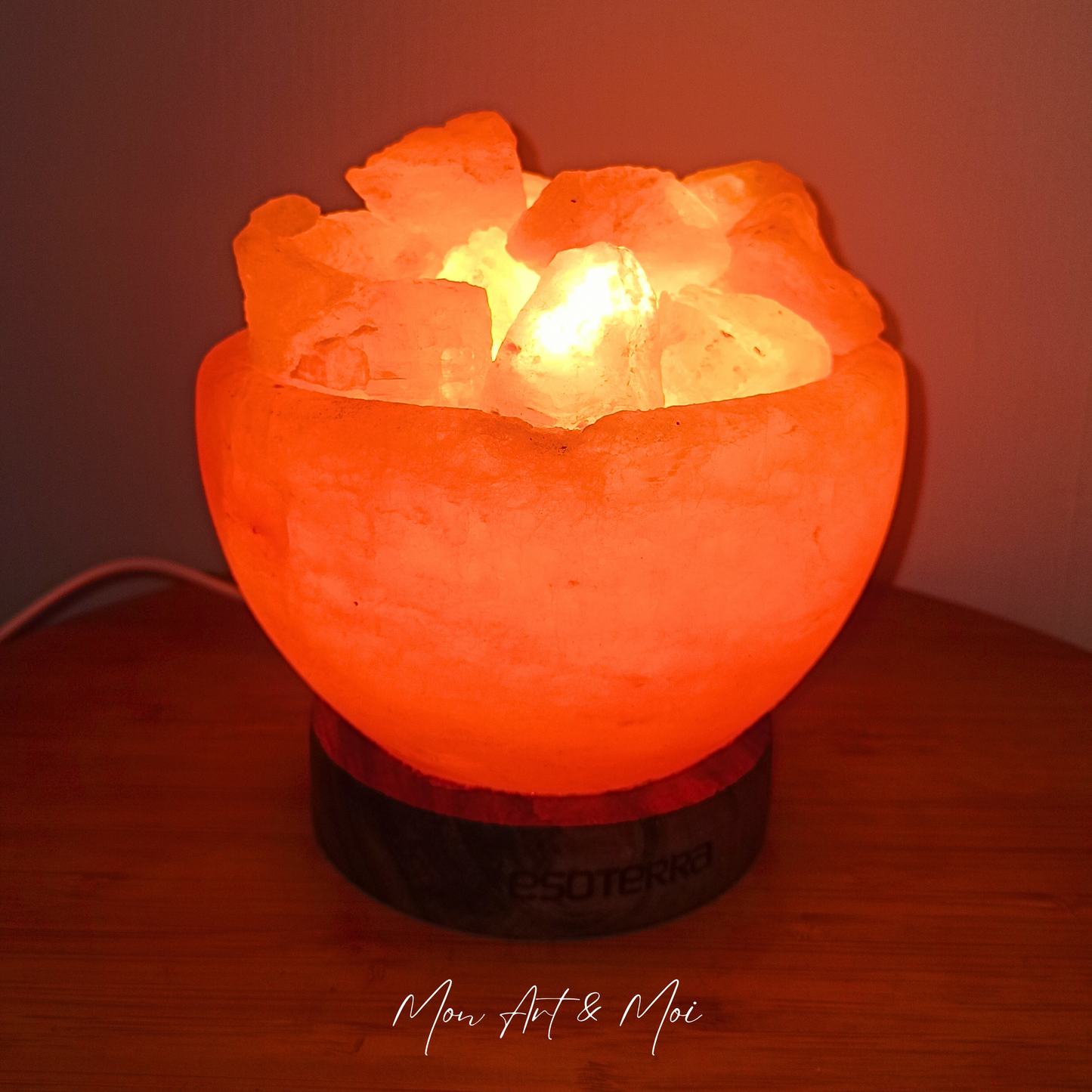 Lampe de sel Cristaux