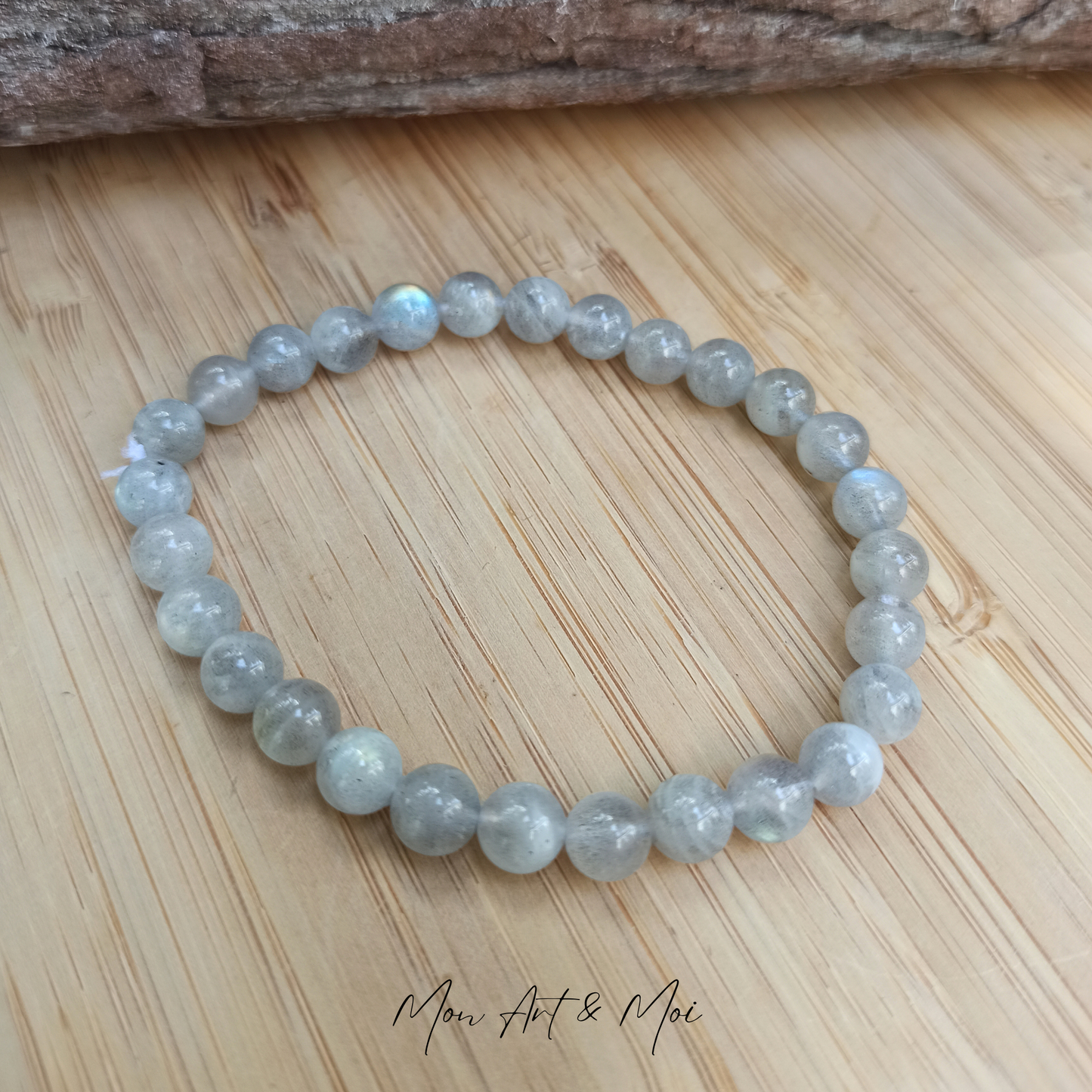 Bracelet Labradorite 6mm