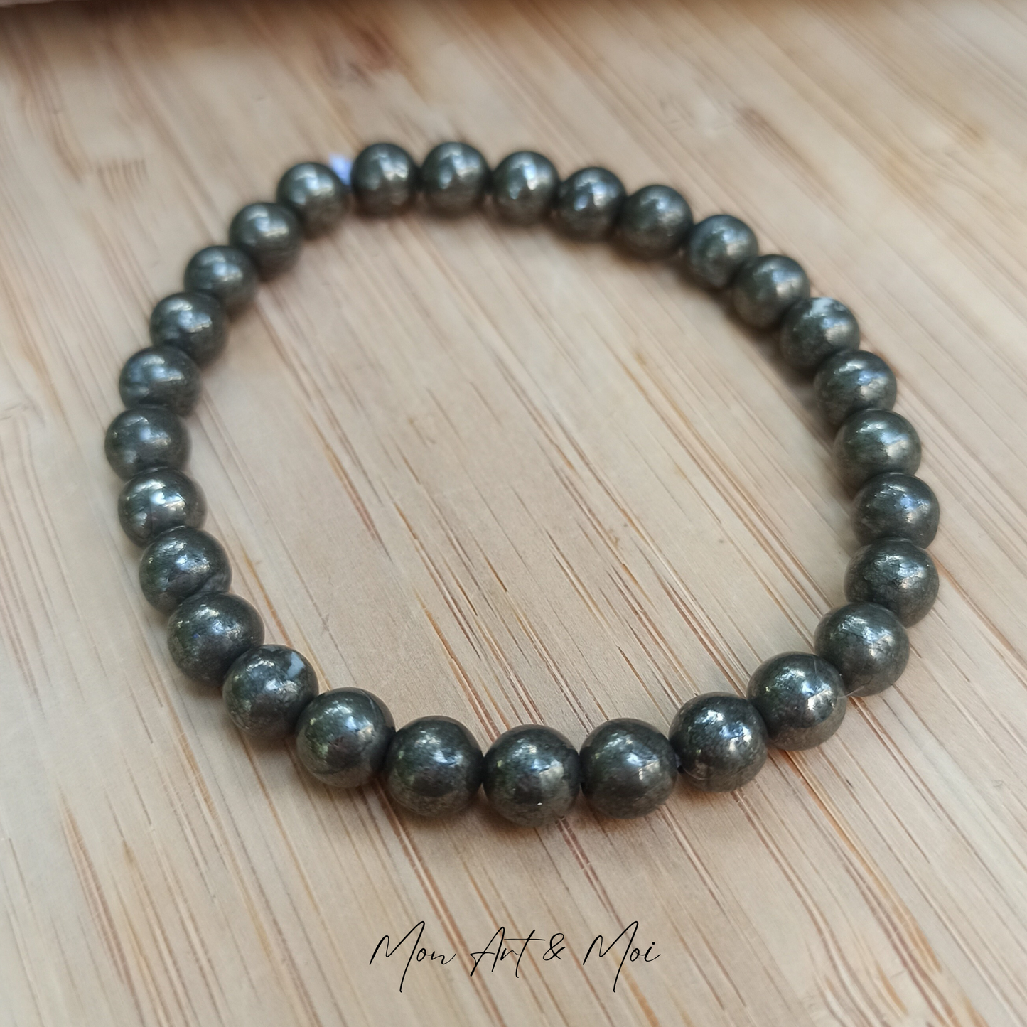 Bracelet Pyrite (6mm)