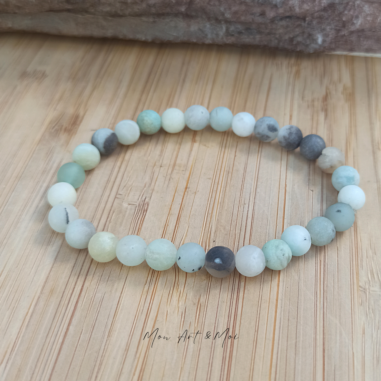 Bracelet Amazonite 6mm