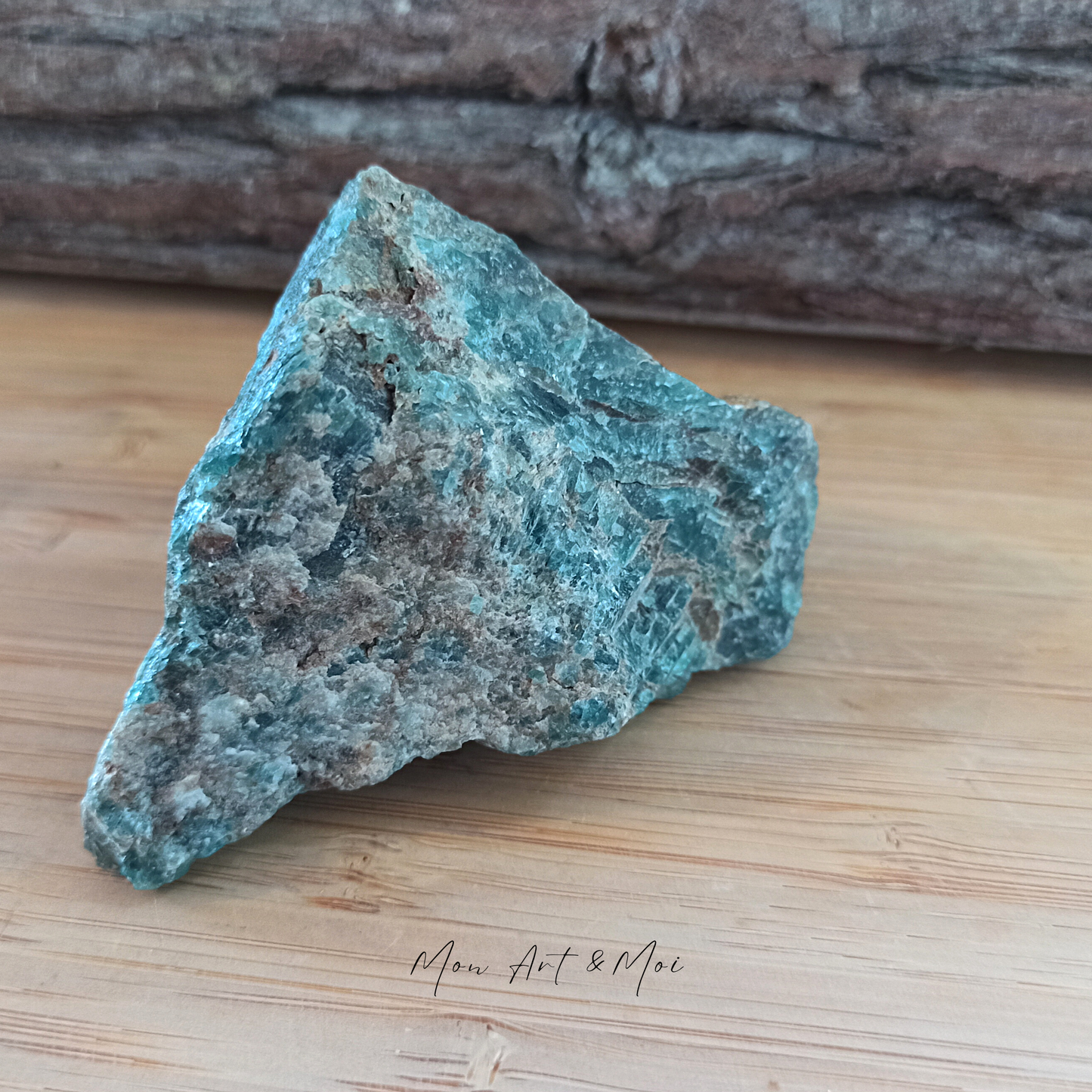 Pierre brute Apatite 179g