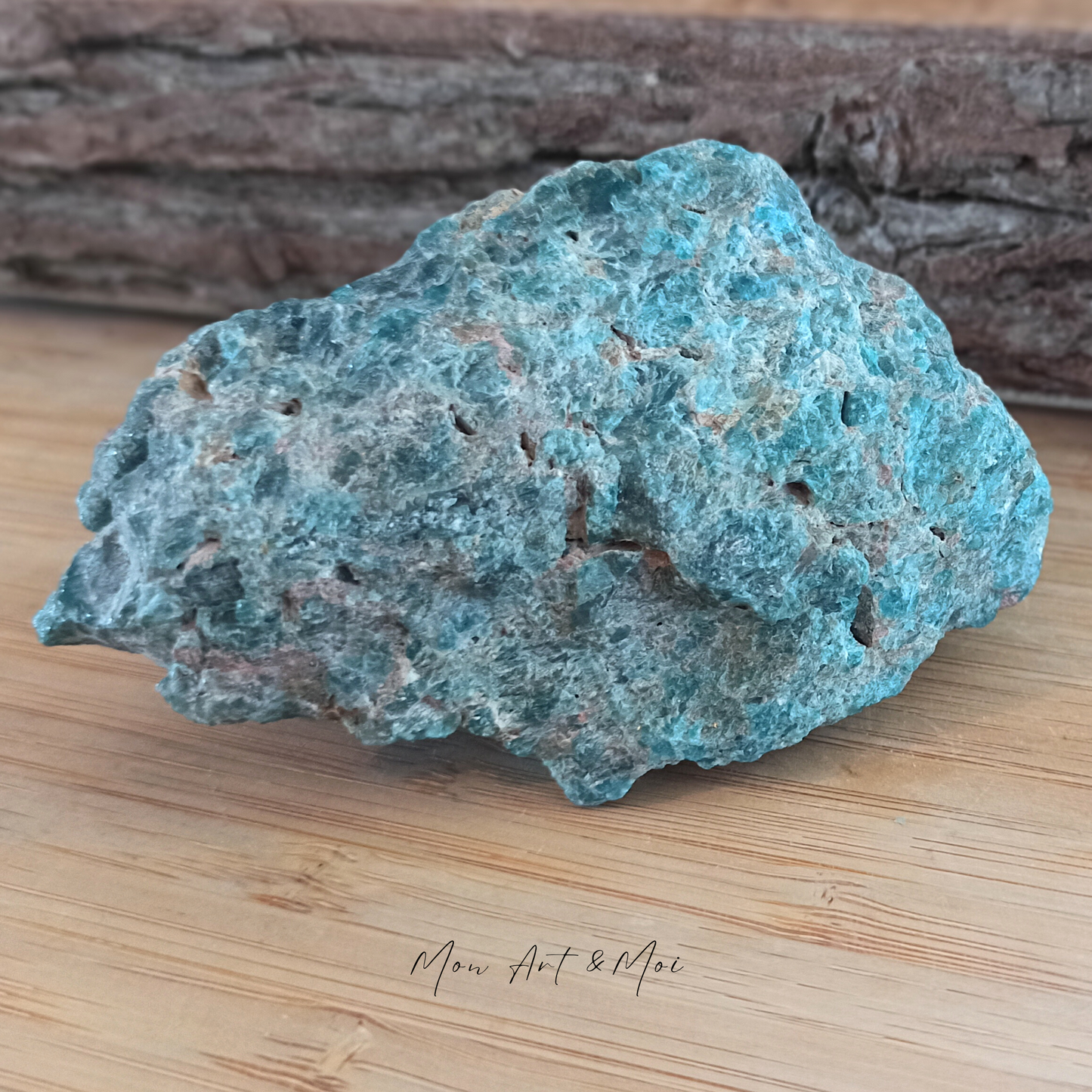 Pierre brute Apatite 288g