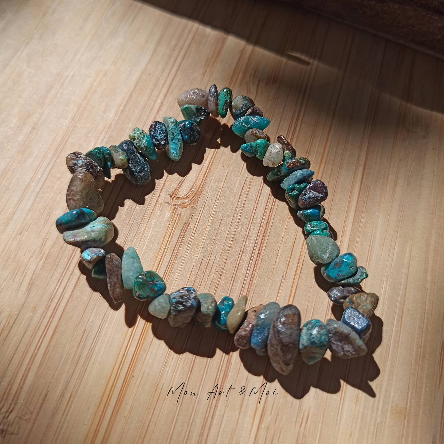 Bracelet baroque Chrysocolle