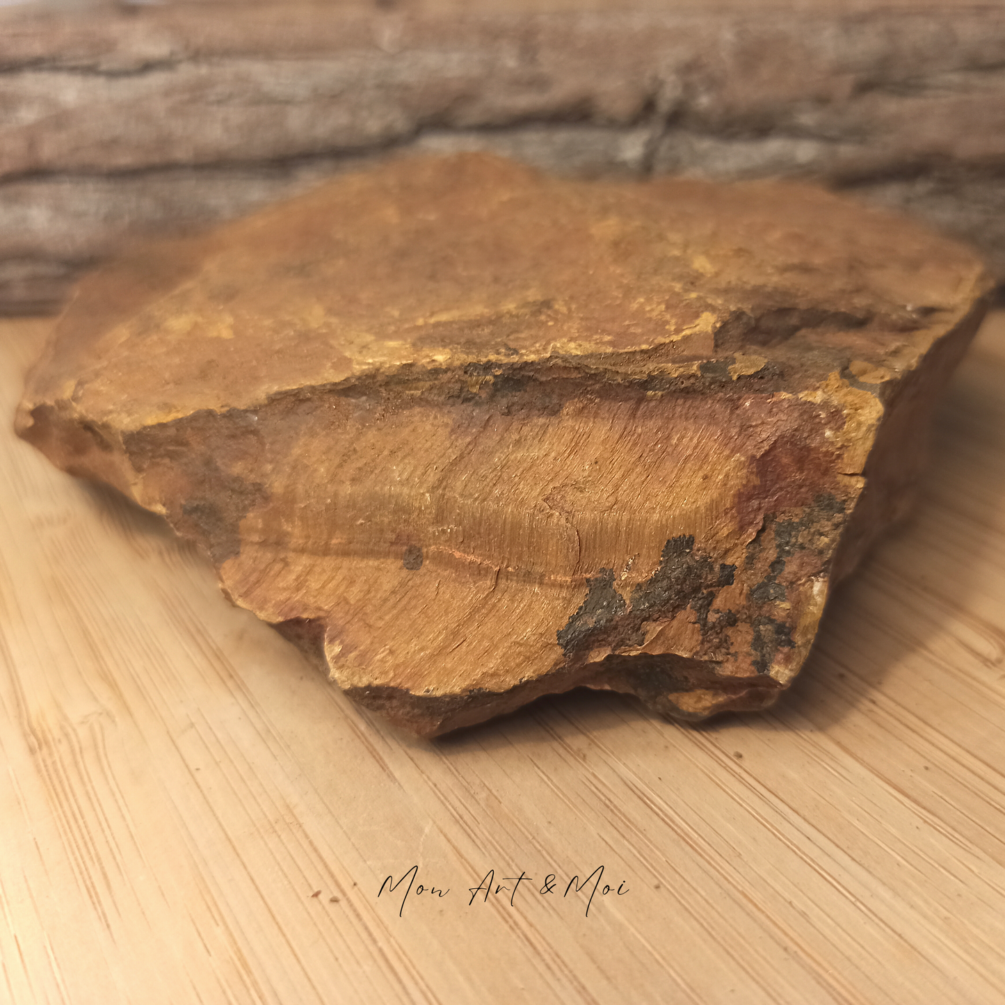 Pierre brute Oeil de tigre 500g