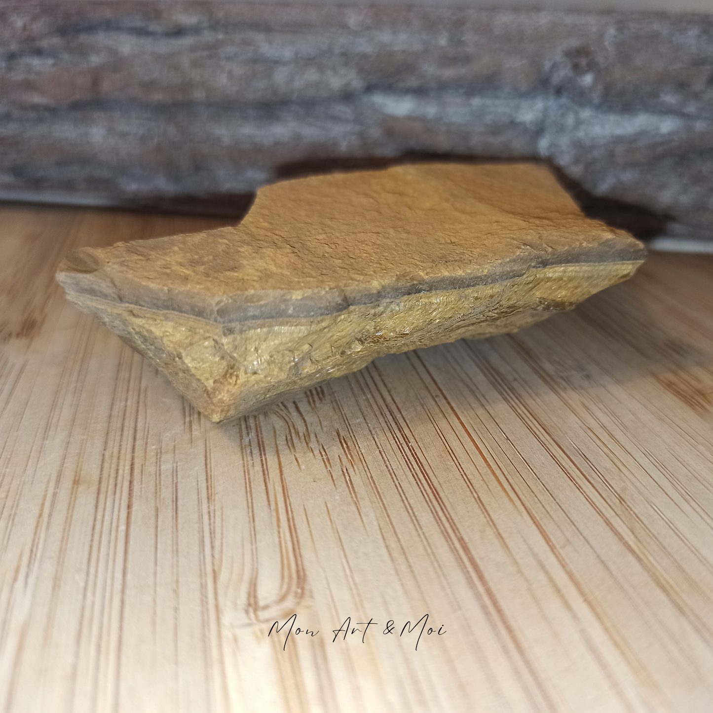 Pierre brute Oeil de tigre 131g