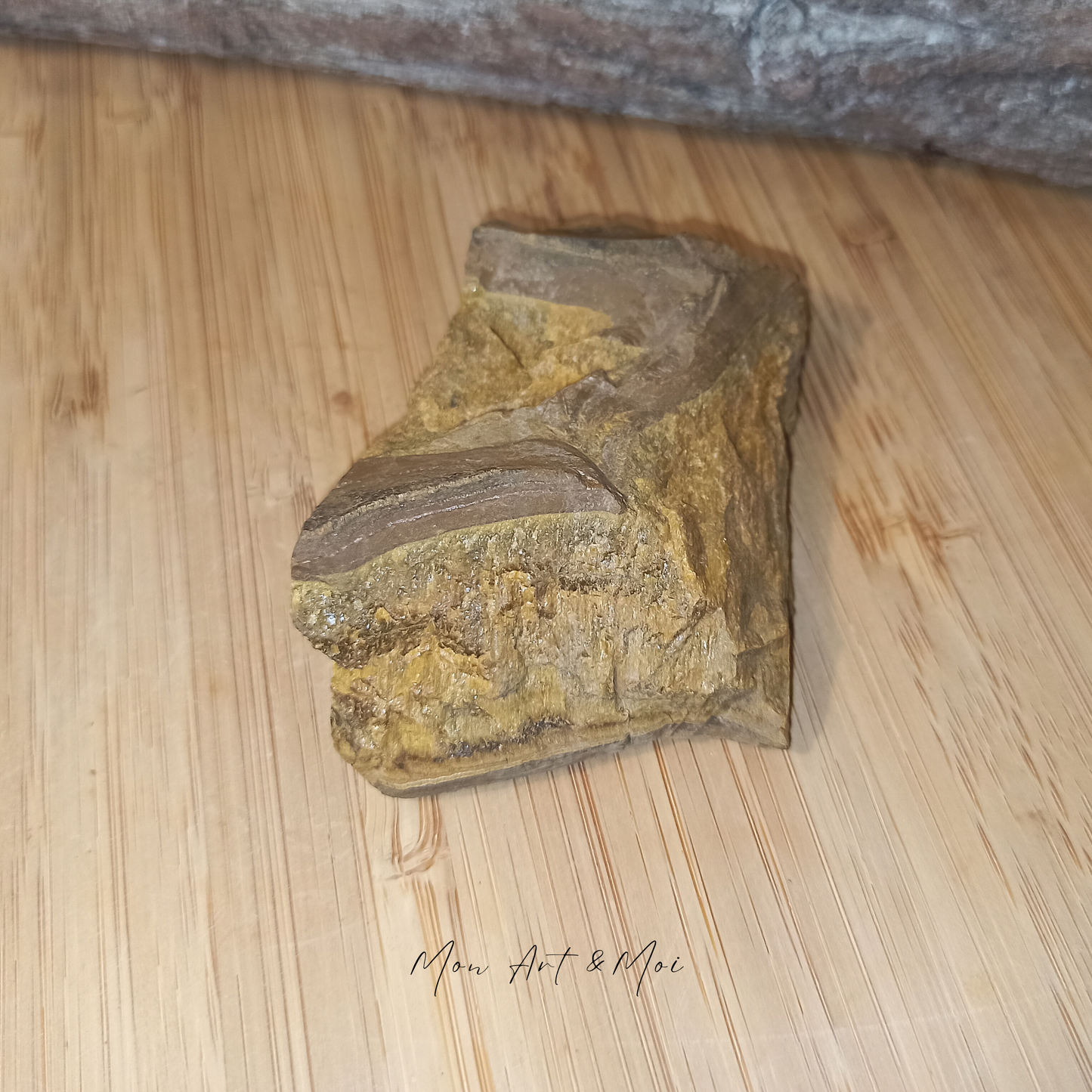 Pierre brute Oeil de tigre 131g