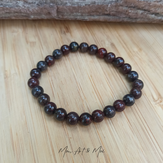 Bracelet Jaspe Arc en Ciel 6mm